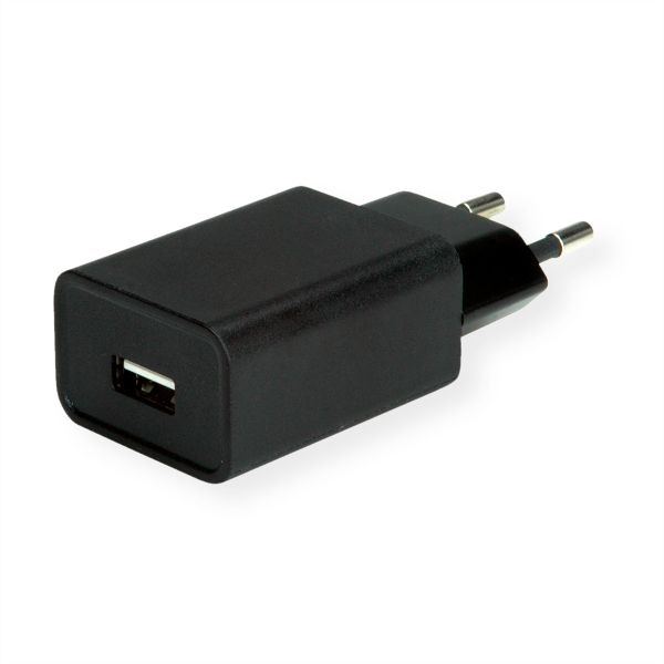 Value 19.99.1092 USB QC3.0 Charger mit Euro-Stecker 1 Port (Typ-A QC) 18W