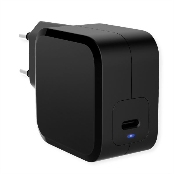 Value 19.99.1095 USB Charger mit Euro-Stecker 1 Port (Typ-C PD) 45W