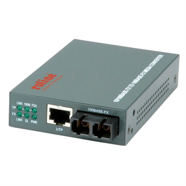 roline 21.13.1071 Fast Ethernet Konverter RJ-45/SC Loop-back