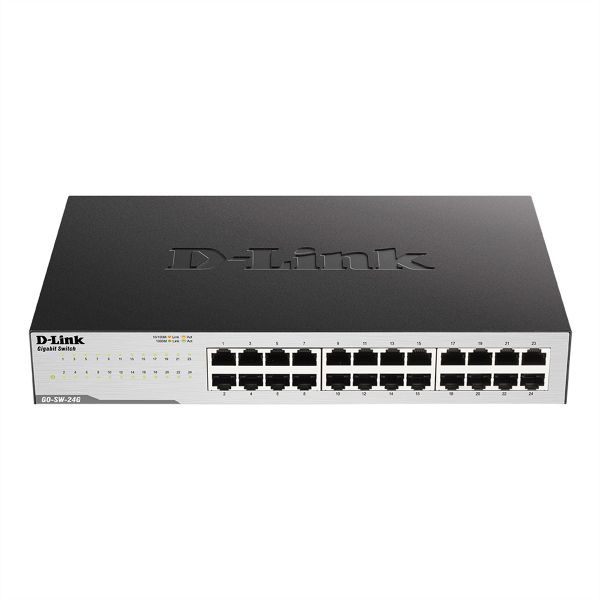 D-Link GO-SW-24G/E Switch 24-Port Gigabit Easy Desktop