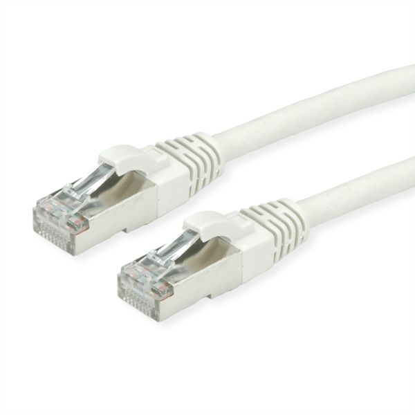 roline 21.15.0851 S/FTP-Kabel Kat.7 LSOH mit RJ-45 Steckern (500 MHz / Class EA) grau 1