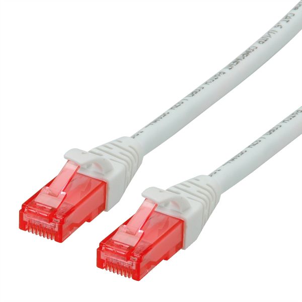 roline 21.15.2562 Patchkabel Kat.6 UTP Component Level LSOH weiß 2 Meter
