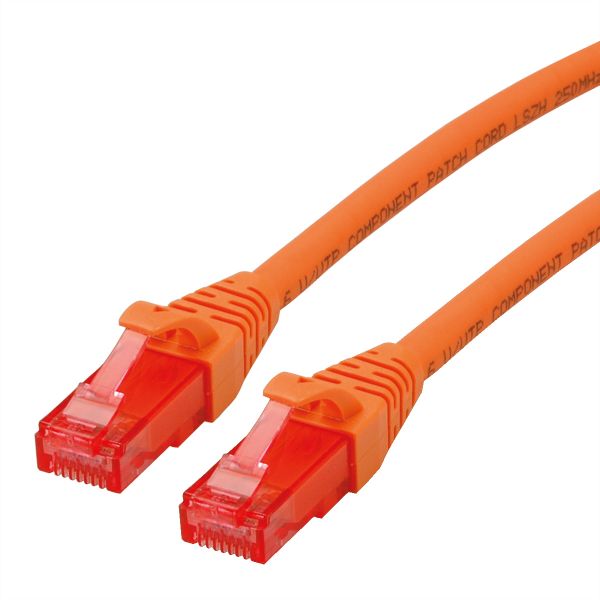 roline 21.15.2572 Patchkabel Kat.6 UTP Component Level LSOH orange 2 Meter