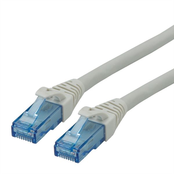roline 21.15.2981 Patchkabel Kat.6A UTP Component Level LSOH grau 0,3 Meter
