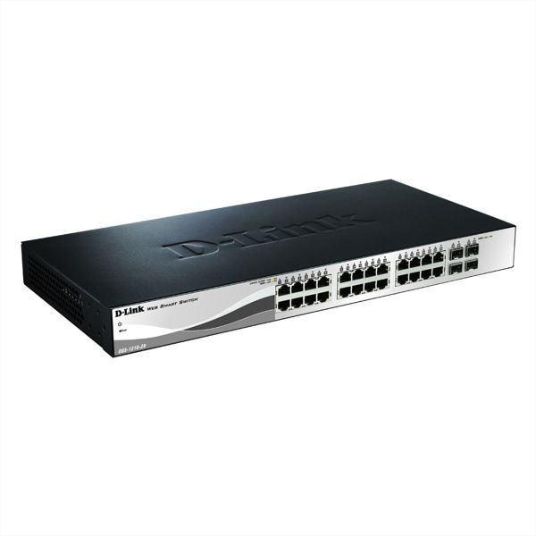 D-Link DGS-1210-28/E DGS-1210-28 28-Port Web Smart Gigabit Switch