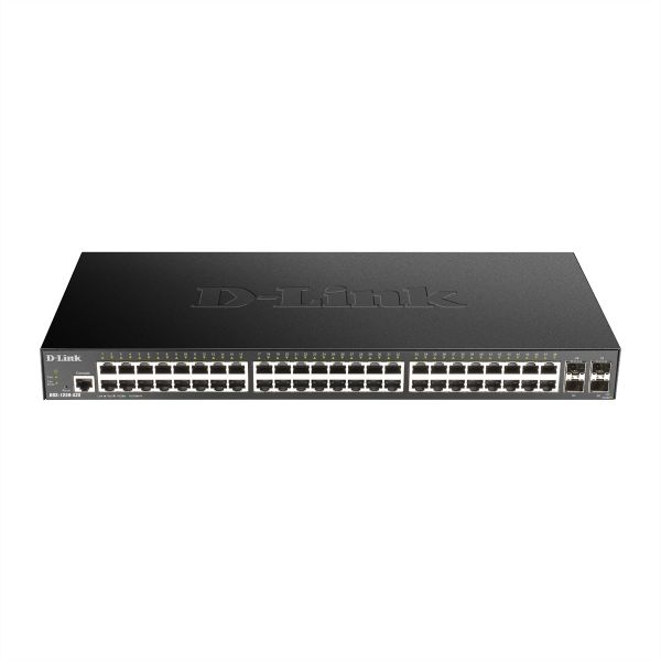 D-Link DGS-1250-52X/E DGS-1250-52X Gigabit Switch 52-Port Smart Managed 4x 10G