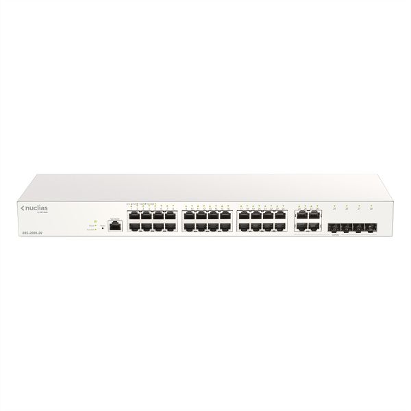 D-Link DBS-2000-28/E DBS-2000-28 Gigabit Switch 28-Port Nuclias Cloud Managed Layer2