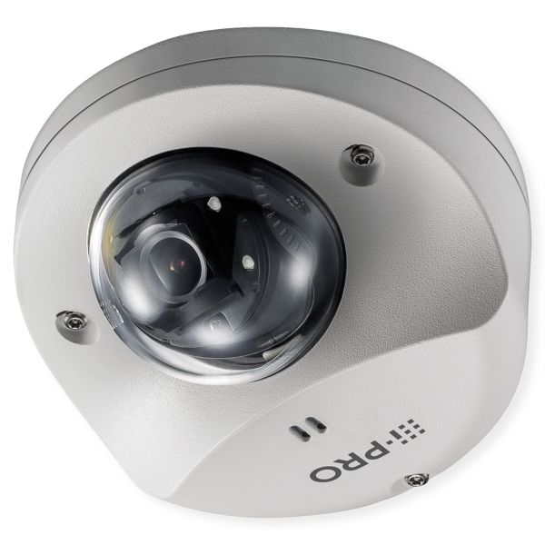 i-PRO WV-S3511L i-PRO HD 720p Mobile Mini-Dome IP-Kamera Fixobjektiv 2,8mm IR IP66,