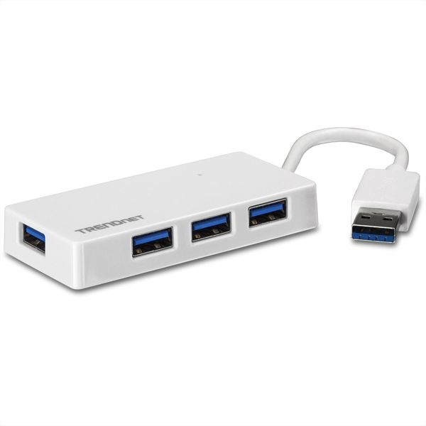 TRENDnet TU3-H4E TRENDnet 4-Port USB 3.0 Mini Hub