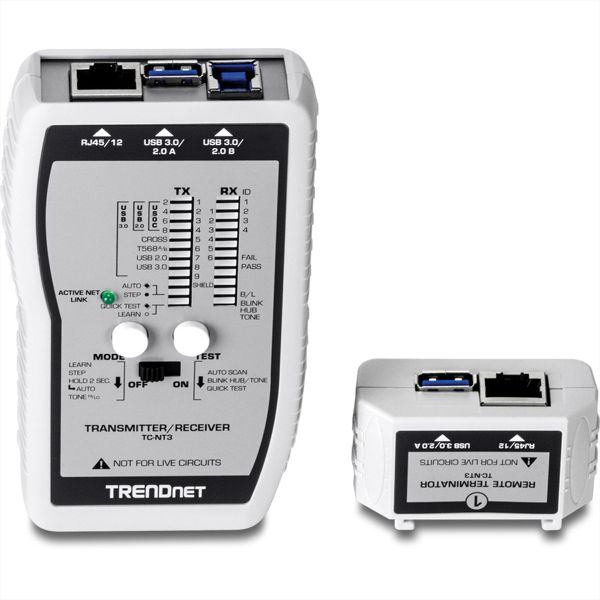 TRENDnet TC-NT3 TRENDnet VDV & USB Cable Tester
