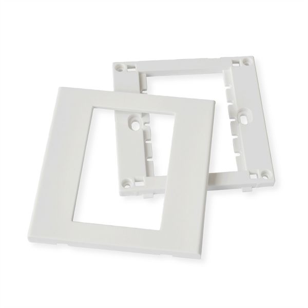Value 25.99.8200 A/V-Anschluss-System Abdeckrahmen für Dose
