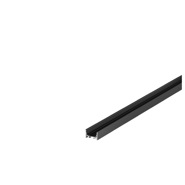 SLV 1000534 GRAZIA 20, Aufbauprofil, LED, flach, glatt, 3 m, schwarz