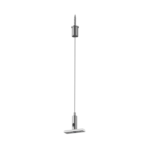 SLV 1000535 PENDELABHÄNGUNG, für GRAZIA 20 Aufbauprofil, 2 m LED, 2 Stück