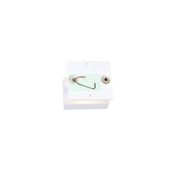 SLV 1000613 MANA, Wandleuchte, LED, 2000 K-3000 K Dim to Warm, weiß, B/H/T 9,6/8,5/8,8 cm exkl. Abdeckung