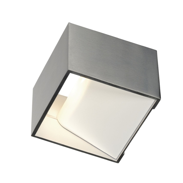 SLV 1000640 LOGS IN, Wandleuchte, LED, 2000 K-3000 K Dim to Warm, aluminium/weiß