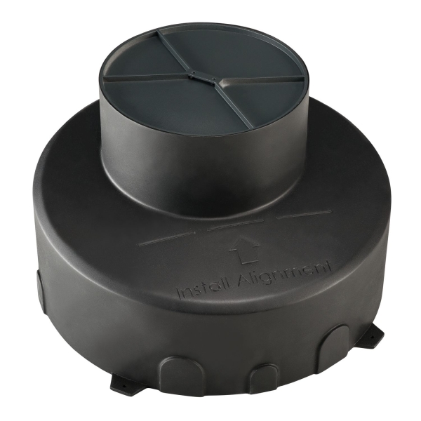 SLV 1000655 Bodeneinbautopf, schwarzfür DASAR® PREMIUM und GIMBLE OUT