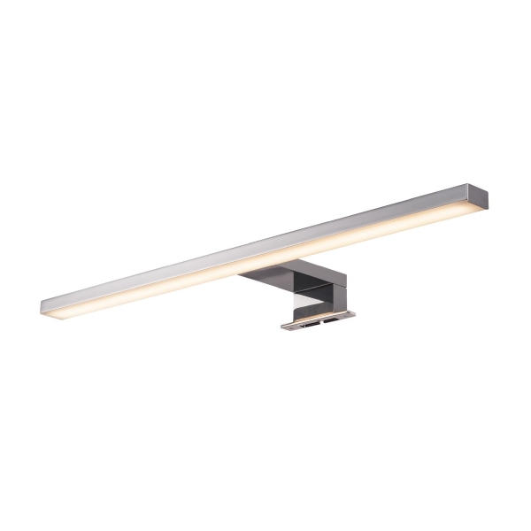 SLV 1000780 DORISA 50, Spiegelleuchte, LED, 4000 K, lang, chrom, IP44