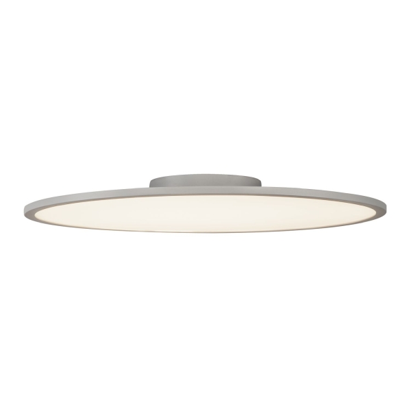 SLV 1000785 PANEL 60, LED Indoor Deckenaufbauleuchte, silbergrau, 3000 K