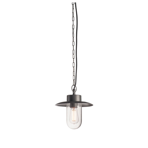 SLV 1000821 MOLAT, Outdoor Pendelleuchte, E27, anthrazit, max. 60 W, IP44