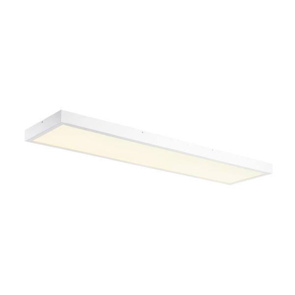 SLV 1001506 PANEL, 1200x300 mm LED Indoor Deckenaufbauleuchte, 4000 K, weiß