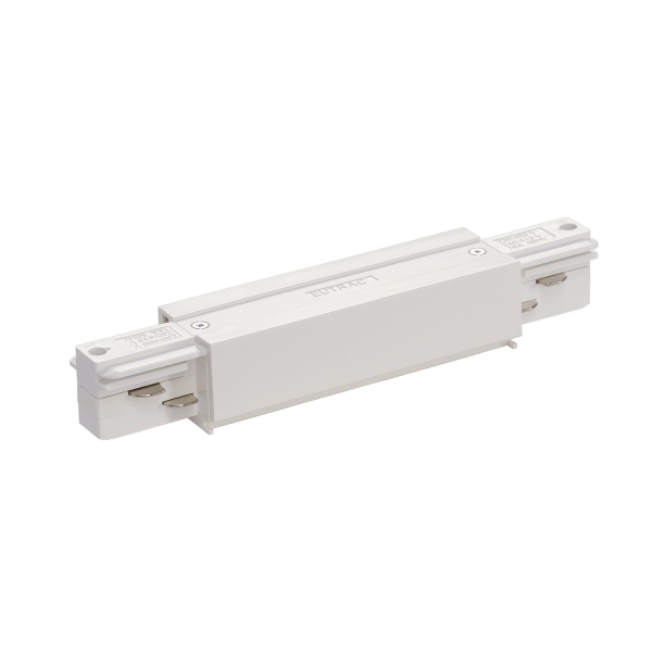 SLV 1001517 EUTRAC®, Längsverbinder mit Einspeisemöglichkeit, verkehrsweiss