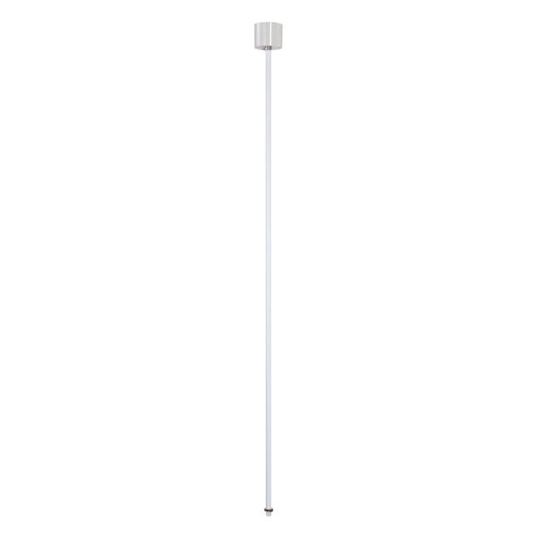SLV 1001528 PENDELABHÄNGUNG, für EUTRAC® Hochvolt 3Phasen-Aufbauschiene, starr, weiß, 120 cm, M13 Gewinde