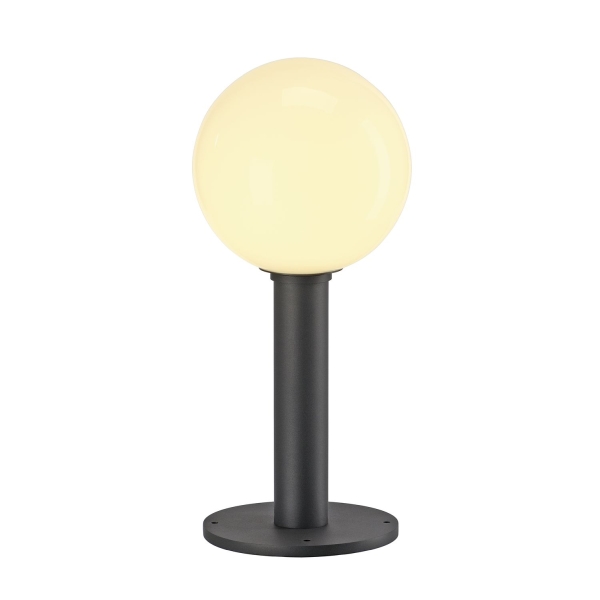 SLV 1002000 GLOO PURE 44, Outdoor Stehleuchte, E27, anthrazit, IP44