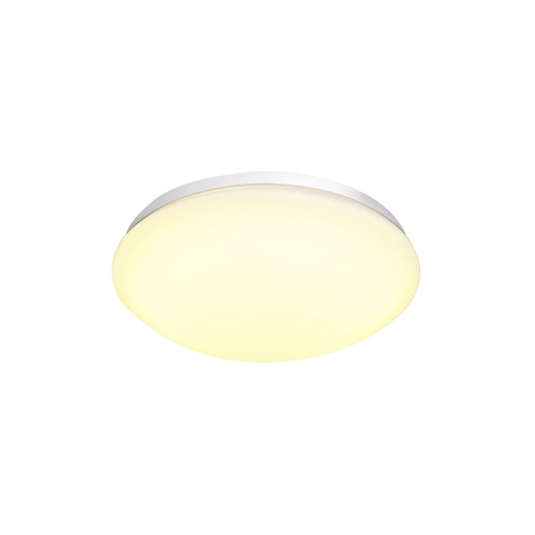 SLV 1002020 LIPSY® 30, LED Outdoor Wand- und Deckenaufbauleuchte, weiß, IP44, 3000/4000 K