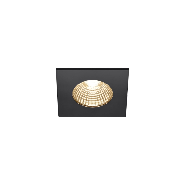 SLV 1002101 PATTA-I, LED Outdoor Deckeneinbauleuchte, eckig DL IP65 schwarz 1800-3000 K