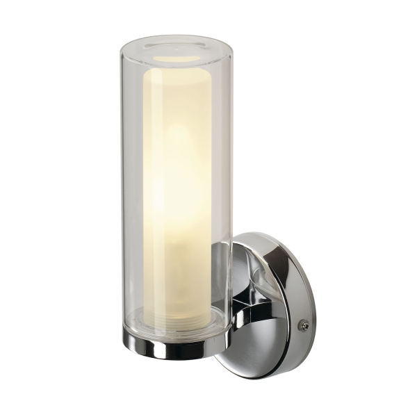 SLV 1002228 WL 106, doppelt Glas, 1xE14, chrom