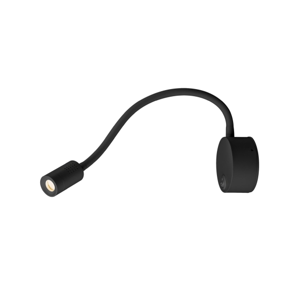 SLV 1002431 DIO FLEX PLATE, LED Indoor Wandaufbauleuchte, schwarz, 3000 K
