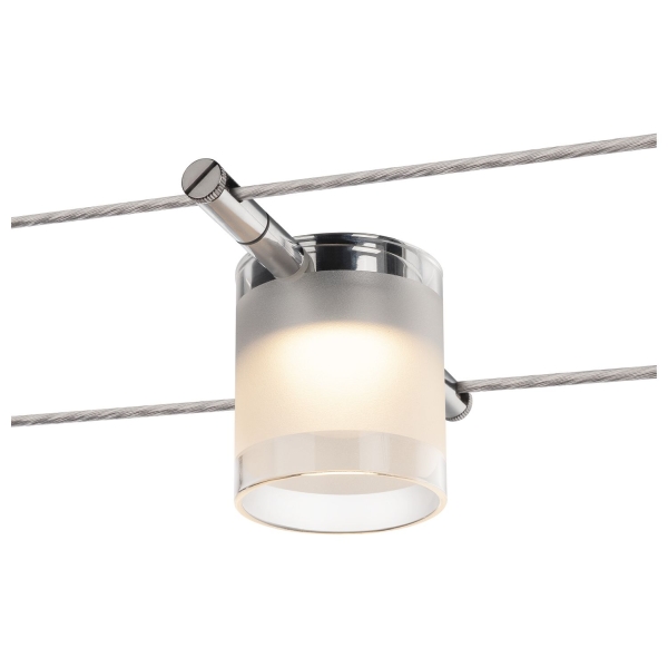 SLV 1002690 COMET LED, Niedervolt-Seilsystem, 2700 K, chrom
