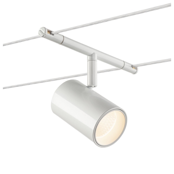 SLV 1002695 NOBLO SPOT, Seilleuchte für Niedervolt-Seilsystem 2700 K weiß
