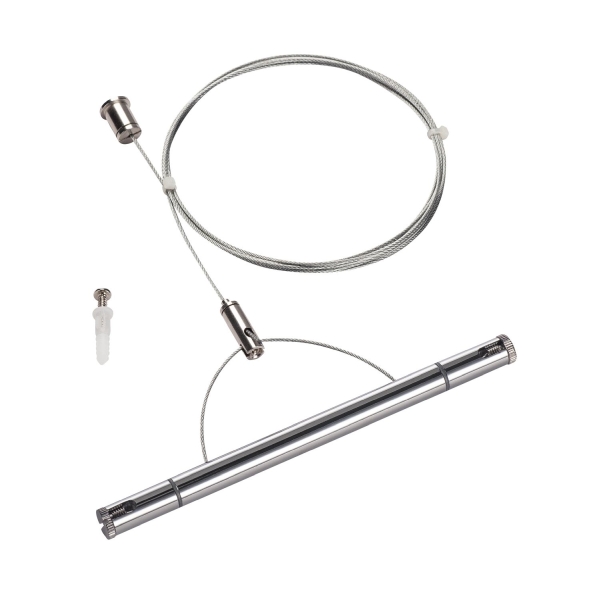 SLV 1002699 TENSEO Drahtseil-Abhängeset 2 m, chrom