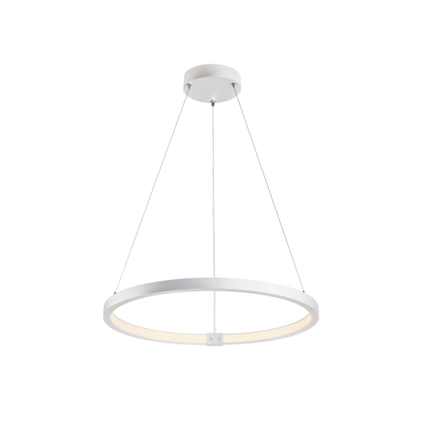 SLV 1002910 ONE 60 DALI, Indoor LED Pendelleuchte, weiß, 3000/4000 K