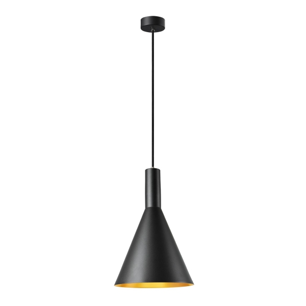 SLV 1002950 PHELIA 20 Indoor Pendelleuchte schwarz/gold