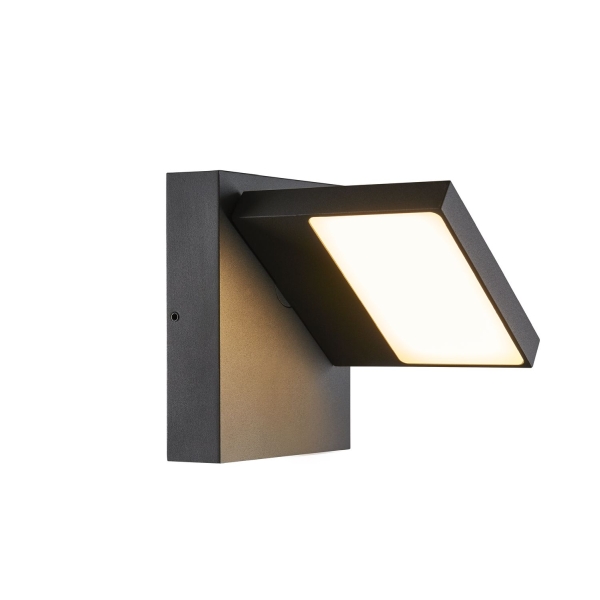 SLV 1002989 ABRIDOR, Outdoor LED Wandaufbauleuchte IP55 anthrazit 3000/4000 K