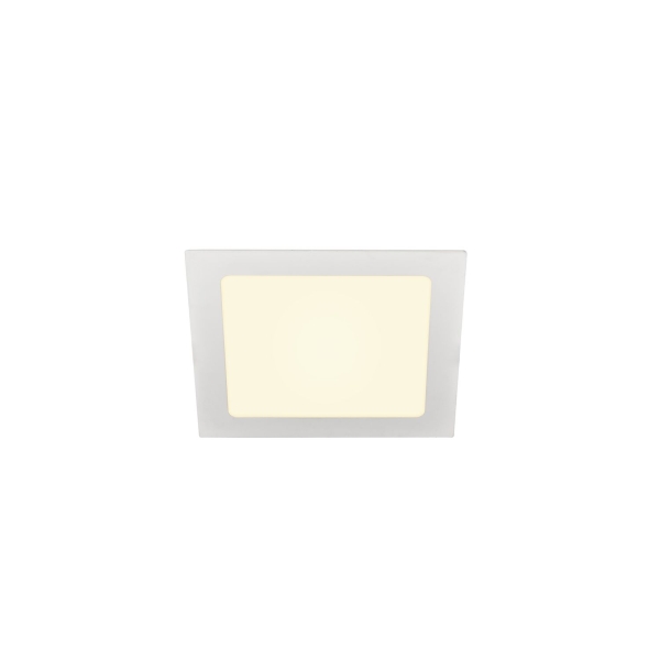 SLV 1003012 SENSER 18, Indoor LED Deckeneinbauleuchte eckig weiß 3000 K
