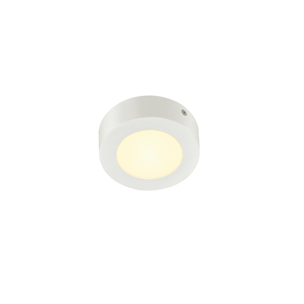 SLV 1003014 SENSER 12, Indoor LED Deckenaufbauleuchte rund weiß 3000 K