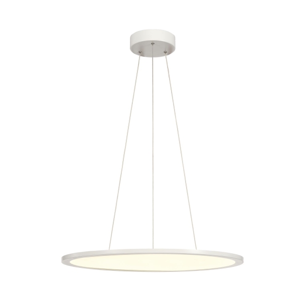 SLV 1003044 PANEL 60, DALI, Indoor LED Pendelleuchten rund weiß 3000 K