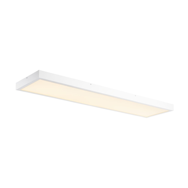 SLV 1003052 PANEL, DALI, Indoor LED Deckenaufbauleuchten 1200x300 mm weiß 3000 K