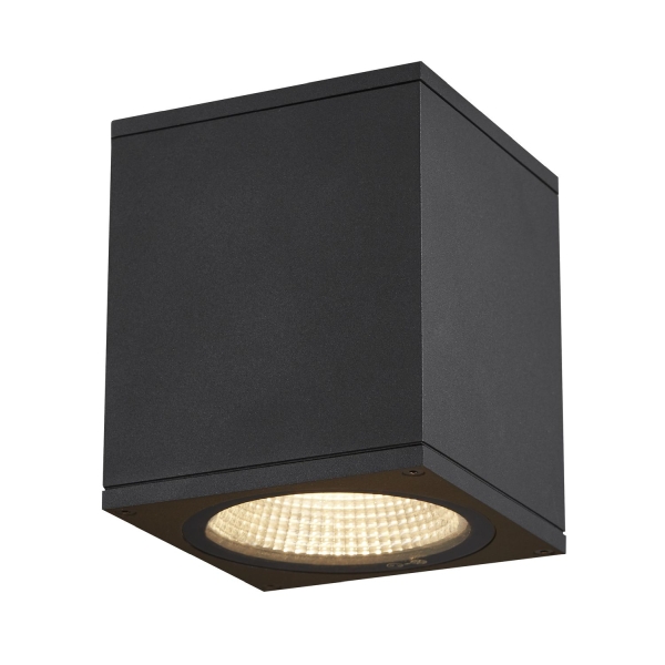 SLV 1003421 ENOLA SQUARE M, Outdoor LED Deckenaufbauleuchte anthrazit