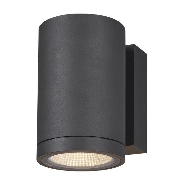 SLV 1003423 ENOLA ROUND M, single Outdoor LED Wandaufbauleuchte anthrazit