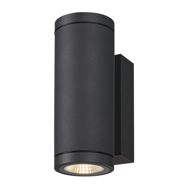 SLV 1003424 ENOLA ROUND UP/DOWN S Outdoor LED Wandaufbauleuchte anthrazit CCT 3000/4000 K