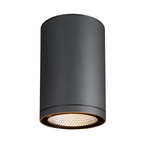 SLV 1003442 ENOLA ROUND L, Outdoor LED Deckenaufbauleuchte anthrazit CCT 3000/4000 K