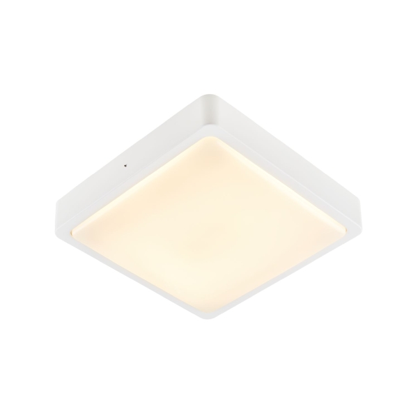 SLV 1003451 AINOS, SENSOR, Outdoor LED Wand- und Deckenaufbauleuchte weiß CCT switch 3000/4000 K