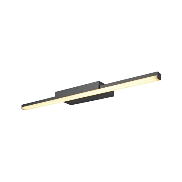 SLV 1003506 GLENOS® 60, Indoor LED Spiegelleuchte schwarz CCT switch 3000/4000 K