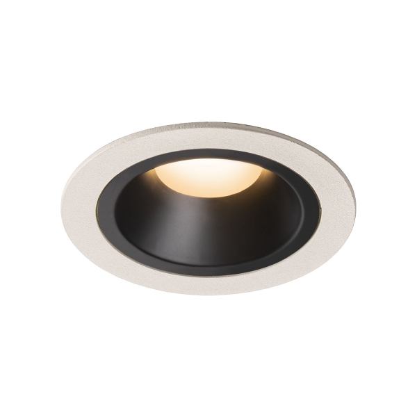 SLV 1003856 NUMINOS® M DL, Indoor LED Deckeneinbauleuchte weiß/schwarz 2700 K 40°