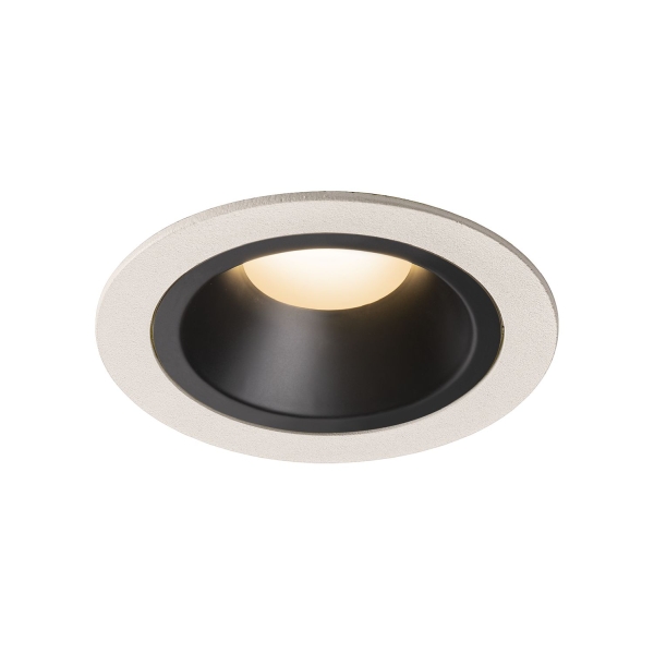 SLV 1003880 NUMINOS® M DL, Indoor LED Deckeneinbauleuchte weiß/schwarz 3000 K 40°