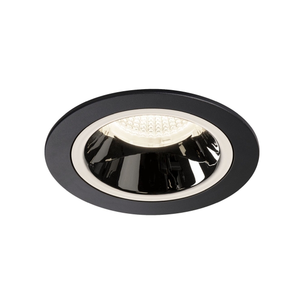 SLV 1003894 NUMINOS® DL M Indoor LED Deckeneinbauleuchte schwarz/chrom 4000K 40°